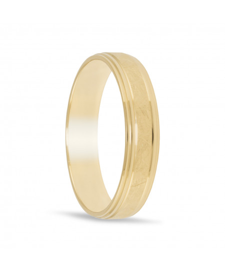 Alianza de oro 18K amarillo...