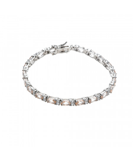 Pulsera plata circonitas...