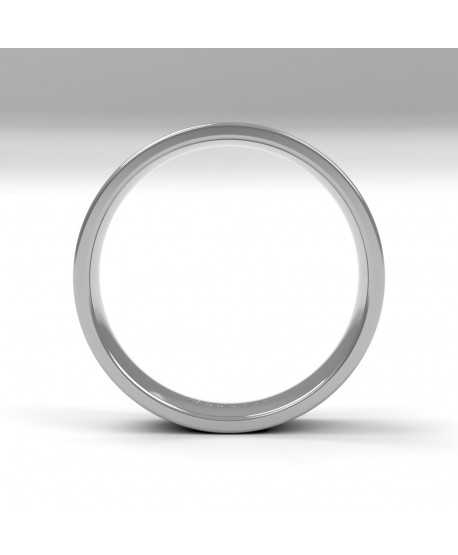 Alianza clasica platino almendrada...