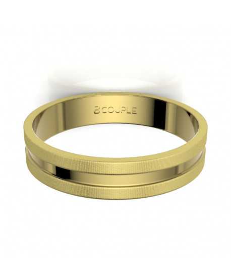 Alianza Trend Plana Oro 18K Amarillo...