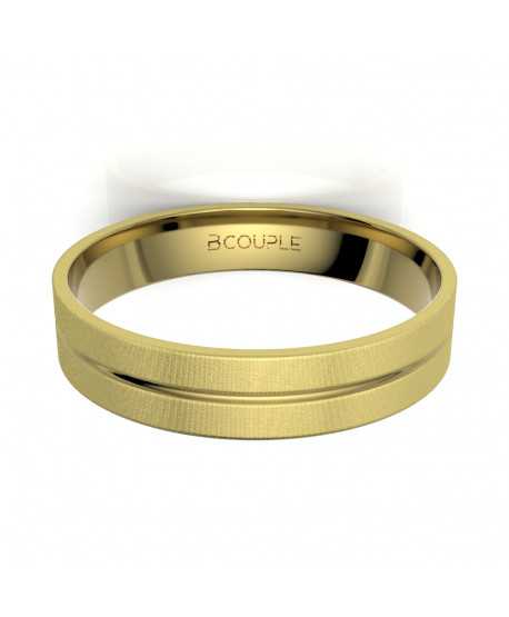 Alianza Trend Plana Oro 18K Amarillo...