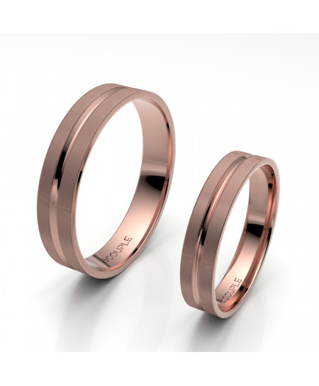 Alianza Trend Oro 18K Rosé...