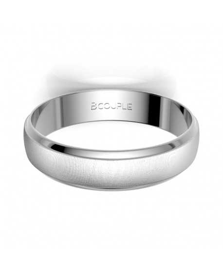 Alianza Trend Oro 18K Blanco de 4,5mm