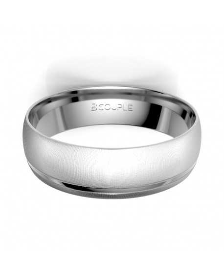 Alianza Trend Oro 18K Blanco de 5,5mm