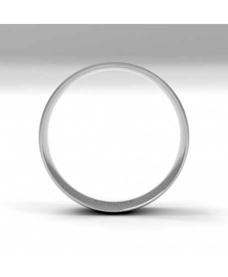 Alianza Trend Oro 18K Blanco de 5,5mm