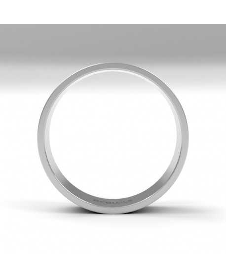 Alianza Trend Oro 18K Blanco de 5mm