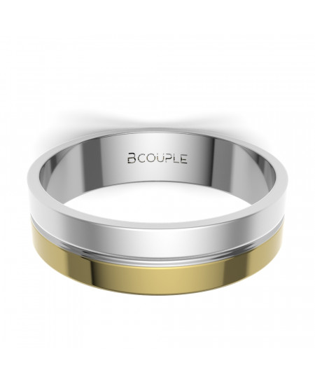 Alianza Oro 18K bicolor... 2