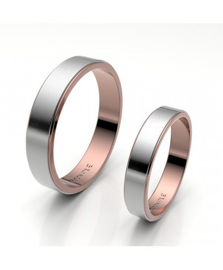 Alianza Oro 18K bicolor...