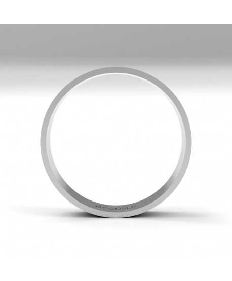 Alianza oro 18K bicolor amarillo y...