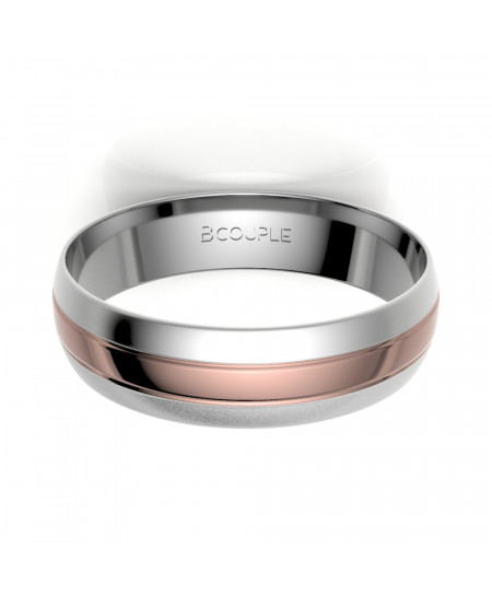 Alianza Oro Bicolor Rosa y... 2