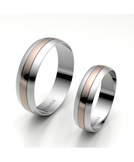 Alianza Oro 18K bicolor...