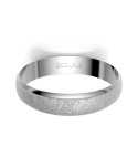 Alianza Trend Oro 18K Blanco de 4mm