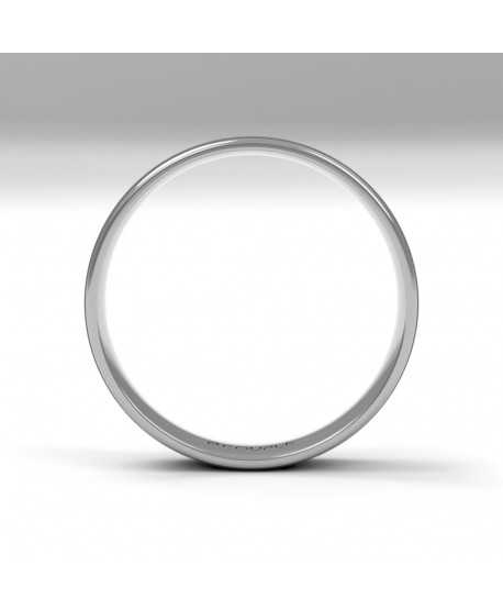 Alianza Trend Oro 18K Blanco de 4mm