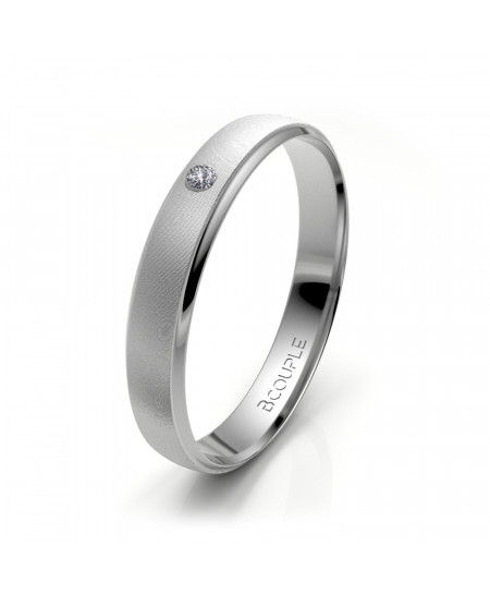 Alianza Diamante de Oro 18K...