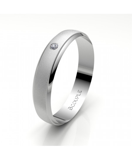 Alianza Diamante de Oro 18K...