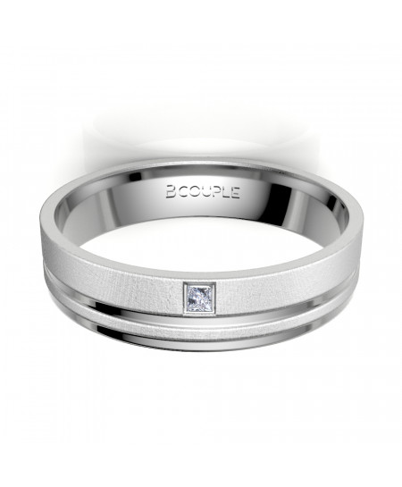 Alianza Diamante de Oro 18K... 2