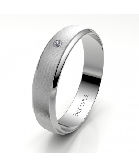 Alianza Diamante de Oro 18K...