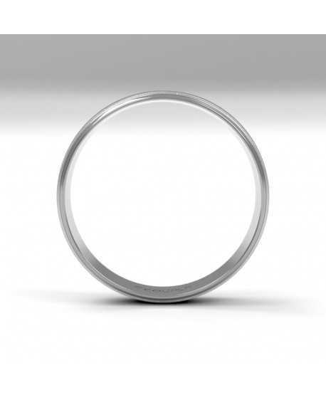 Alianza Trend Oro 18K Blanco de 4,5mm