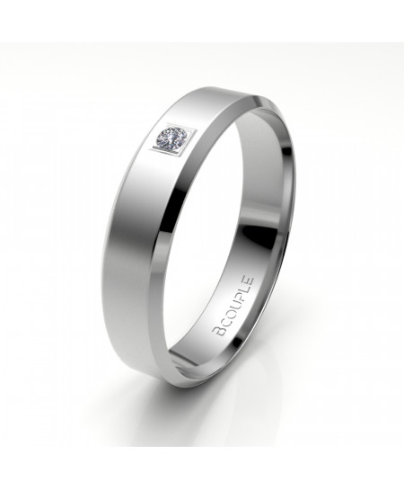 Alianza Diamante de Oro 18K...