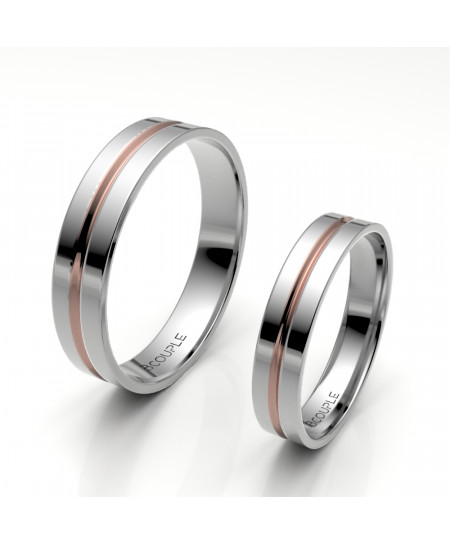 Alianza Oro Bicolor Banco y...