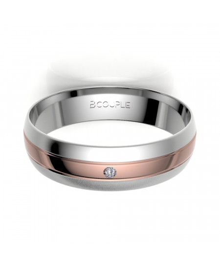 Alianza Diamante de Oro 18K... 2