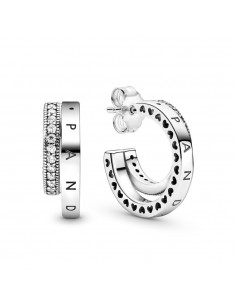 Pendientes Pandora en plata...