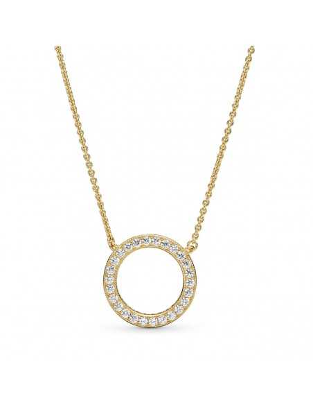 Collar en Pandora Shine Corazones de Pandora 367121CZ