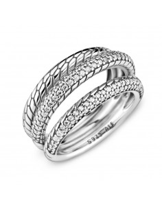 Anillo en plata de ley Tres...