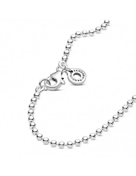 Collar en plata de ley Esfera Pulida 399104C00-60