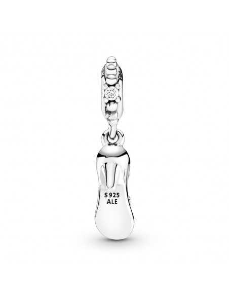 Charm Colgante en plata de ley Zapato de Cristal Cenicienta de Disney 799192C01