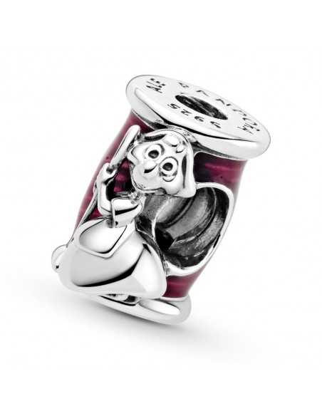 Charm en plata de ley Ratón Suzy Cenicienta de Disney 799200C01