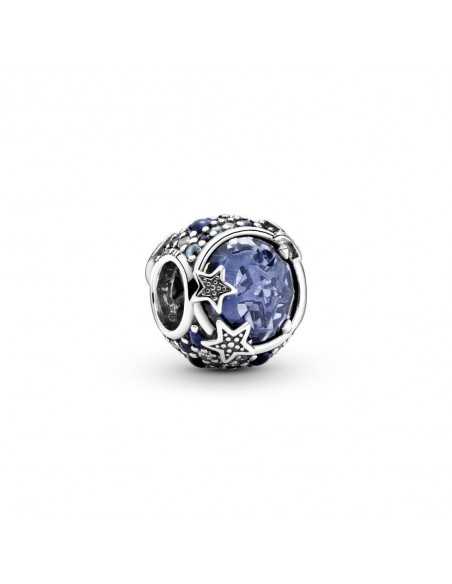 Charm en plata de ley Estrellas Azul Celestial 799209C01