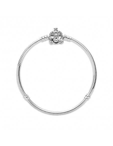 Pulsera Moments en plata de ley Carroza de Calabaza Cenicienta de Disney 599190C01
