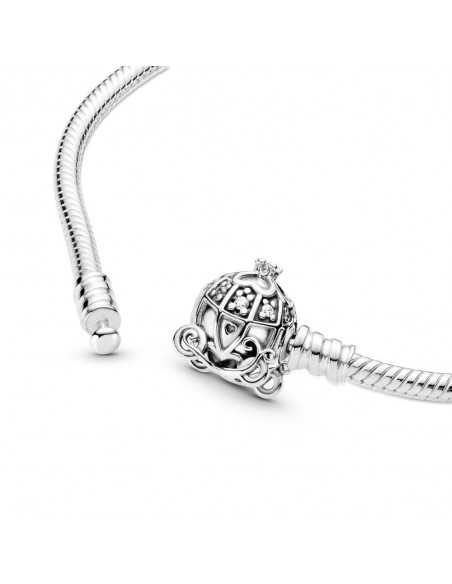 Pulsera Moments en plata de ley Carroza de Calabaza Cenicienta de Disney 599190C01