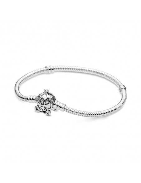 Pulsera Moments en plata de ley Carroza de Calabaza Cenicienta de Disney 599190C01