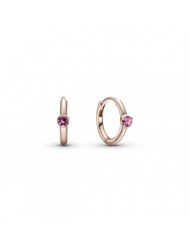 Pendientes aro en Pandora Rose...