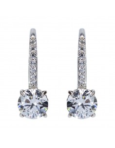 Pendientes Oro blanco