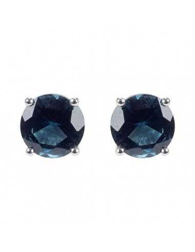 Par pendientes oro blanco con...