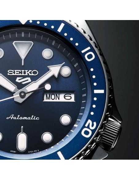 Reloj Seiko 5 Sports automático esfera azul SRPD51K1