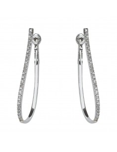 Pendientes de brillantes y...