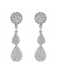 Pendiente desmontable oro...