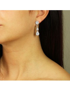 Pendiente desmontable oro... 2