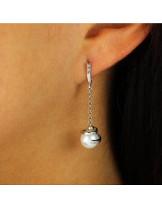 Pendientes con perla y... 2