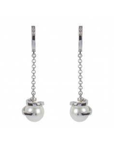 Pendientes con perla y...