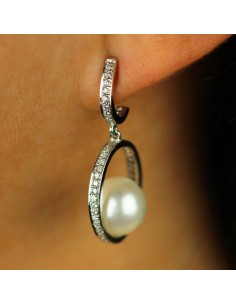 Pendientes con perla y... 2