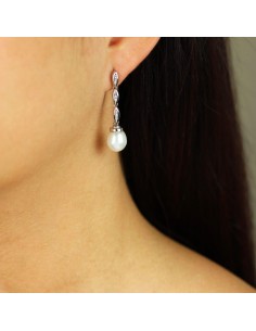 pendientes Oro blanco... 2