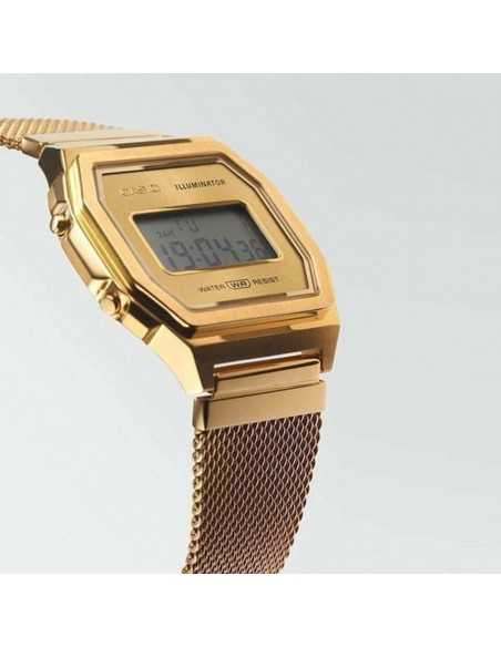 RELOJ CASIO RETRO-VINTAGE DORADO A1000MG-9EF