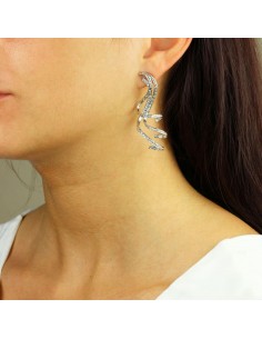 Pendiente de plata con... 2