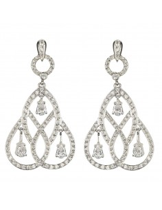 Pendientes de plata con...