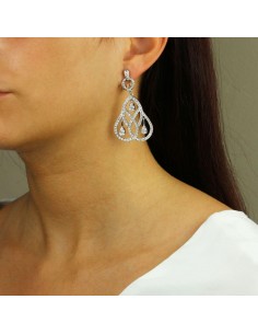 Pendientes de plata con... 2